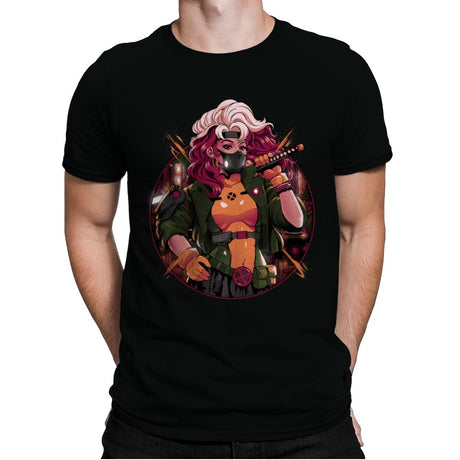 Samurai Mutant  - Mens Premium T-Shirts RIPT Apparel Small / Black