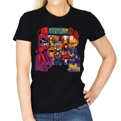 Select your Mutant! - Womens T-Shirts RIPT Apparel Small / Black