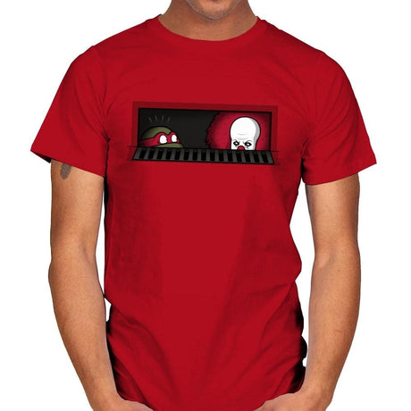 Sewermates! - Raffitees - Mens T-Shirts RIPT Apparel Small / Red