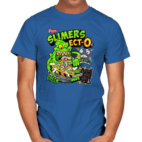 Slimer's Ect-O's Exclusive - Mens T-Shirts RIPT Apparel Small / Royal