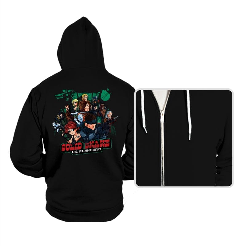 Solid Snake Vs Foxhound - Hoodies