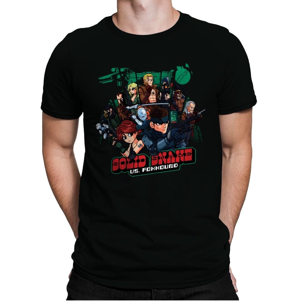 Solid Snake Vs Foxhound - Mens Premium