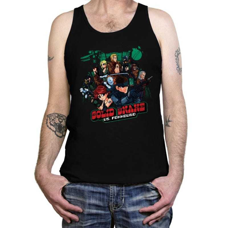 Solid Snake Vs Foxhound - Tanktop