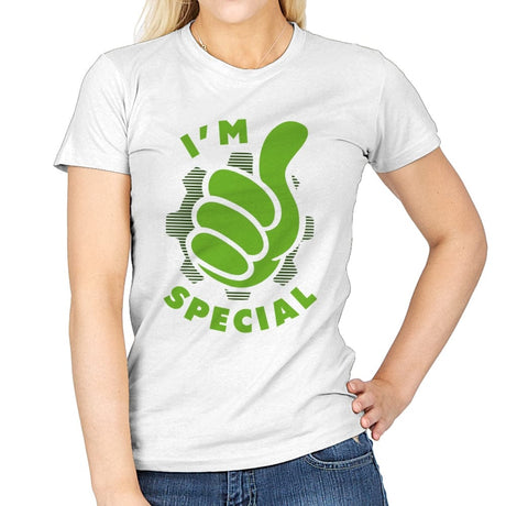 Special Dweller - Womens T-Shirts RIPT Apparel Small / White