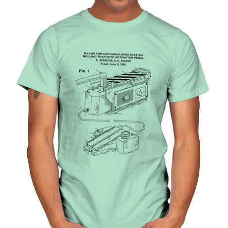 Spectre Trap Patent - Mens T-Shirts RIPT Apparel Small / Mint Green