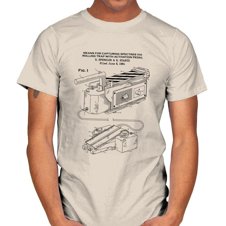 Spectre Trap Patent - Mens T-Shirts RIPT Apparel Small / Natural