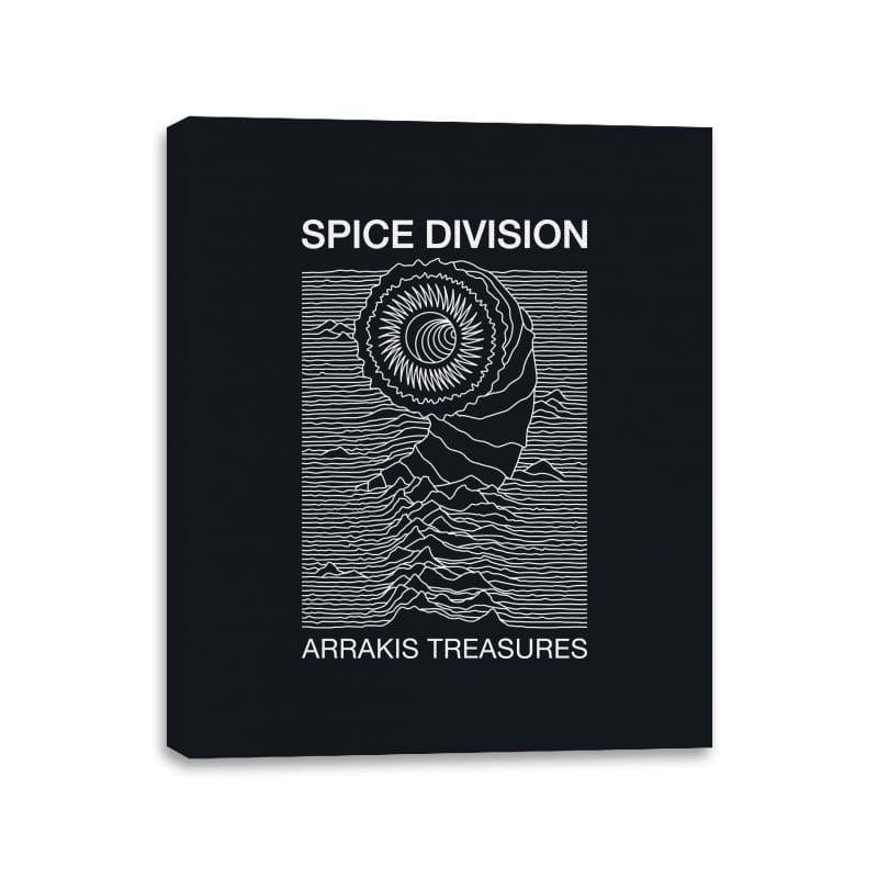 Spice Division - Canvas Wraps Canvas Wraps RIPT Apparel 11x14 / Black