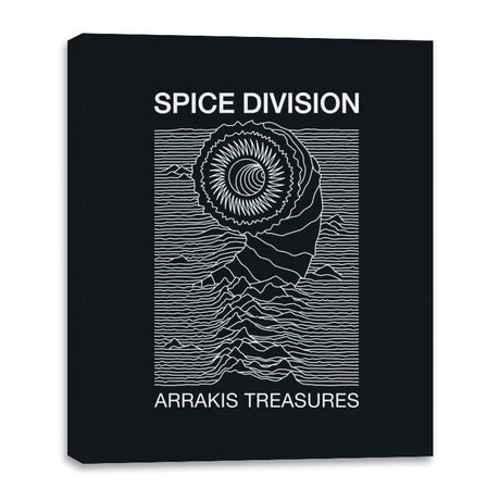 Spice Division - Canvas Wraps Canvas Wraps RIPT Apparel 16x20 / Black