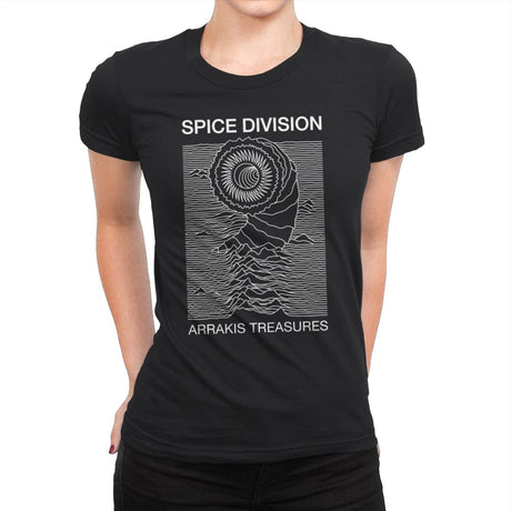 Spice Division - Womens Premium T-Shirts RIPT Apparel Small / Black