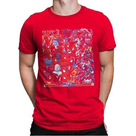 Spides VS Symbs - Best Seller - Mens Premium T-Shirts RIPT Apparel Small / Red