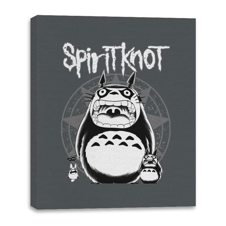 Spiritknot - Canvas Wraps Canvas Wraps RIPT Apparel 16x20 / Charcoal