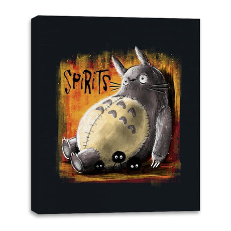 Spirits - Canvas Wraps Canvas Wraps RIPT Apparel 16x20 / Black