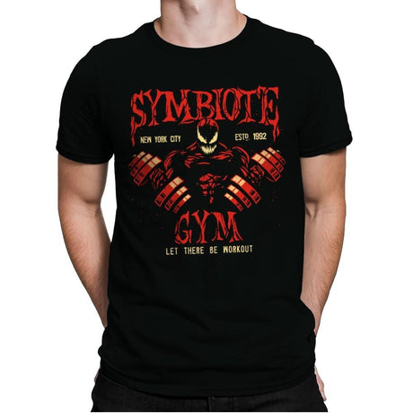 Symbiote Gym - Mens Premium T-Shirts RIPT Apparel Small / Black