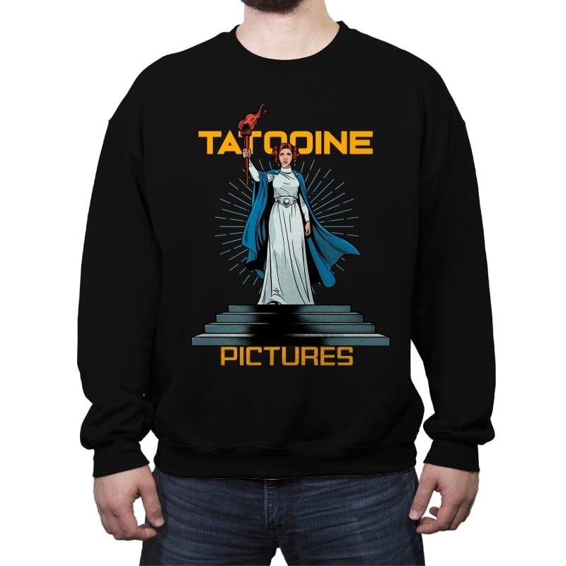 Tatooine Pictures - Crew Neck Sweatshirt