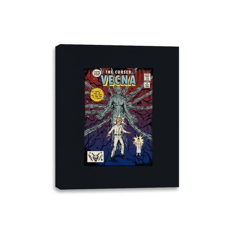 The Cursed Vecna - Canvas Wraps Canvas Wraps RIPT Apparel 8x10 / Black