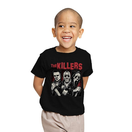 The Killers - Youth T-Shirts RIPT Apparel X-small / Black