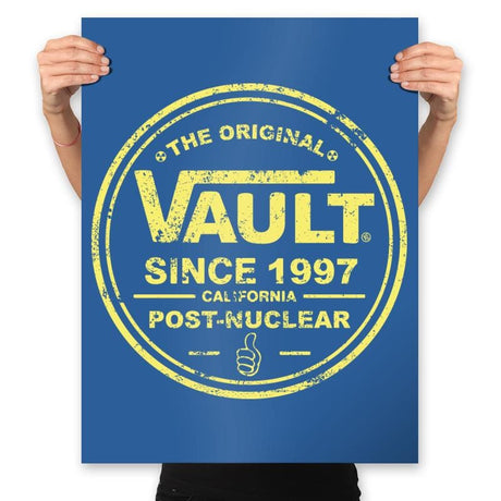 The Original Vault - Prints Posters RIPT Apparel 18x24 / Royal