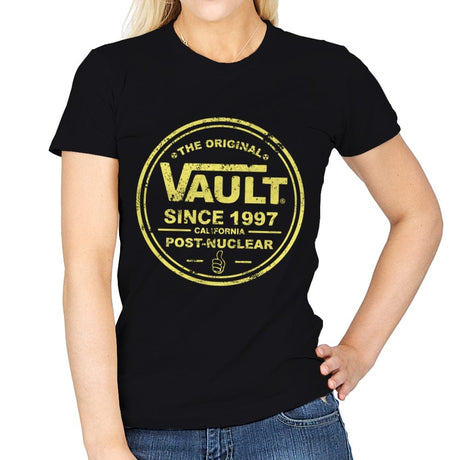 The Original Vault - Womens T-Shirts RIPT Apparel Small / Black
