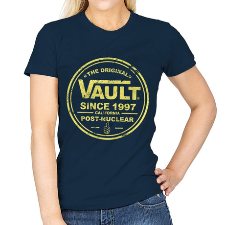The Original Vault - Womens T-Shirts RIPT Apparel Small / Navy