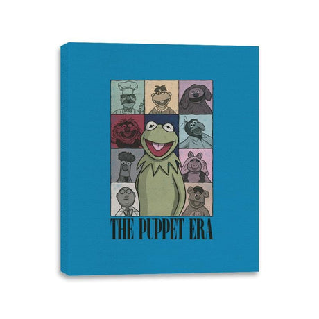 The Puppet Era - Canvas Wraps Canvas Wraps RIPT Apparel 11x14 / Sapphire