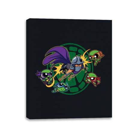 The Turtlepuff Boys - Canvas Wraps Canvas Wraps RIPT Apparel 11x14 / Black