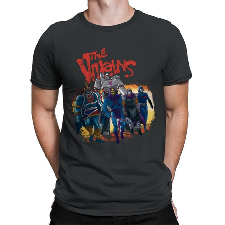 The Villains - Best Seller - Mens Premium T-Shirts RIPT Apparel Small / Heavy Metal