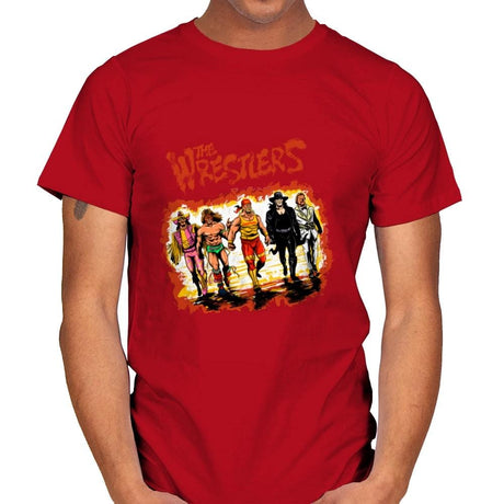 The Wrestlers - Best Seller - Mens T-Shirts RIPT Apparel Small / Red