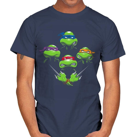 Turtle Rhapsody - Best Seller - Mens T-Shirts RIPT Apparel Small / Navy