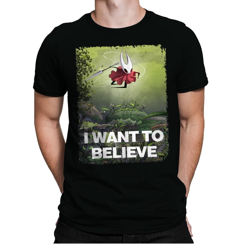 We Want to Believe - Mens Premium