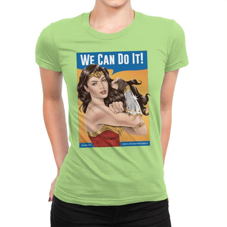 Wonder Riveter - Best Seller - Womens Premium T-Shirts RIPT Apparel Small / Mint