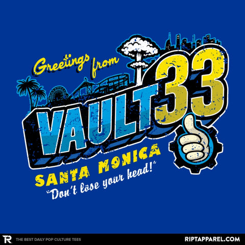 Greetings from Vault 33 - Collection Image - RIPT Apparel