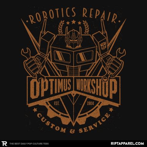 Optimus Workshop - Collection Image - RIPT Apparel