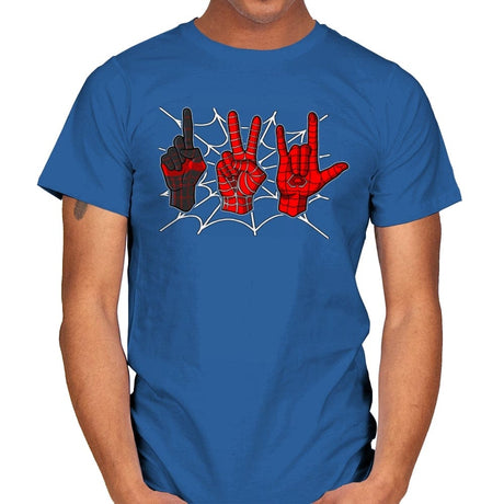 1,2,3 Spiders - Mens T-Shirts RIPT Apparel Small / Royal