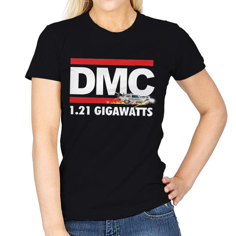 1.21 Gigawatts - Womens T-Shirts RIPT Apparel Small / Black