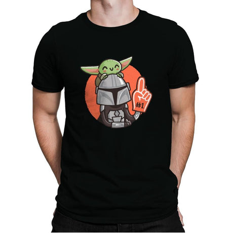#1 Dad II - Mens Premium T-Shirts RIPT Apparel Small / Black