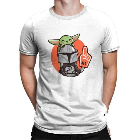 #1 Dad II - Mens Premium T-Shirts RIPT Apparel Small / White