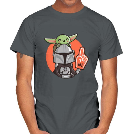 #1 Dad II - Mens T-Shirts RIPT Apparel Small / Charcoal