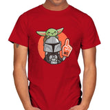 #1 Dad II - Mens T-Shirts RIPT Apparel Small / Red