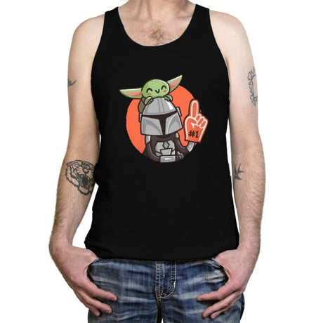 #1 Dad II - Tanktop Tanktop RIPT Apparel X-Small / Black