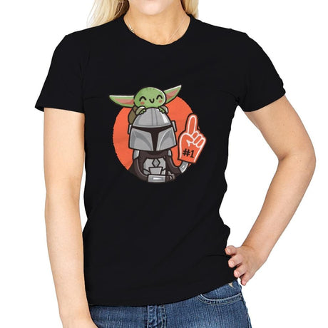 #1 Dad II - Womens T-Shirts RIPT Apparel Small / Black