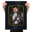 #1 Daddy of the Galaxy - Prints Posters RIPT Apparel 18x24 / Black