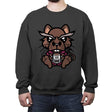 #1 Rat Dad - Crew Neck Sweatshirt Crew Neck Sweatshirt RIPT Apparel Small / Charcoal