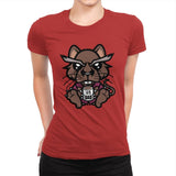 #1 Rat Dad - Womens Premium T-Shirts RIPT Apparel Small / Red