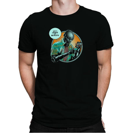 100% Chance of Betrayal Exclusive - Mens Premium T-Shirts RIPT Apparel Small / Black