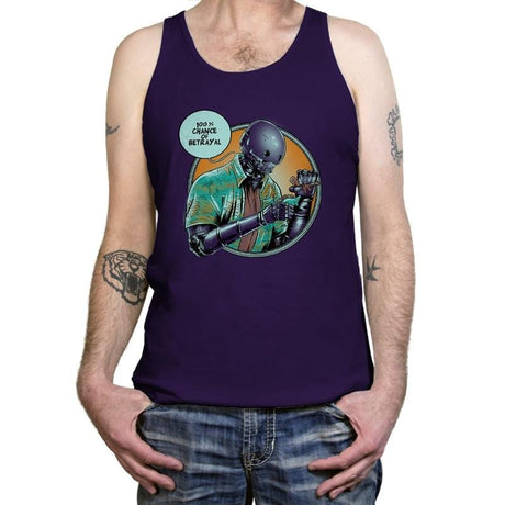 100% Chance of Betrayal Exclusive - Tanktop Tanktop RIPT Apparel X-Small / Team Purple