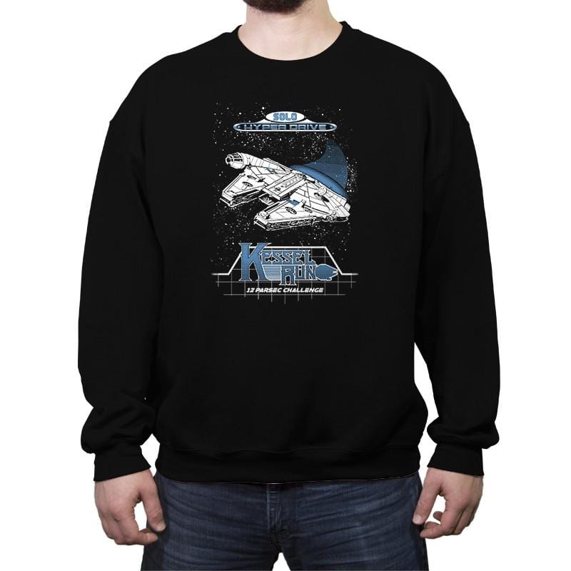 12 Parsec Challenge - Crew Neck Sweatshirt Crew Neck Sweatshirt RIPT Apparel