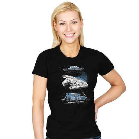 12 Parsec Challenge - Womens T-Shirts RIPT Apparel