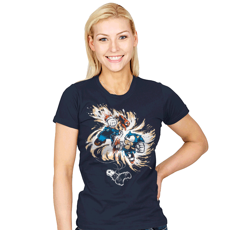 16 Bit Battle - Womens T-Shirts RIPT Apparel