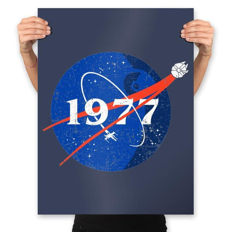 1977 - Prints Posters RIPT Apparel 18x24 / Navy