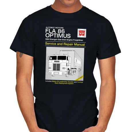 1984 Cab Repair Manual Exclusive - Shirtformers - Mens T-Shirts RIPT Apparel Small / Black
